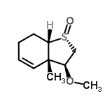 CAS#: 676608-25-6, (1R,3S,3aS,7aS)-3-Methoxy-3a-methyl-2,3,3a,6,7,7a-hexahydro-1-benzothiophene 1-oxide