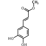 CAS#: 67667-67-8, Methyl (2E)-3-(3,4-dihydroxyphenyl)acrylate