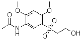 CAS#: 67674-20-8, N-[5-[(2-Hydroxyethyl)Sulfonyl]-2,4-Dimethoxyphenyl]-Acetamide