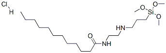 CAS#: 67674-58-2, N-[2-[[3-(Trimethoxysilyl)Propyl]Amino]Ethyl]Lauramide Monohydrochloride