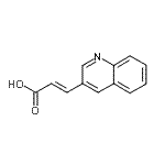 CAS#: 67752-27-6, (2E)-3-(3-Quinolinyl)acrylic acid