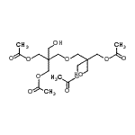 CAS#: 67759-33-5, 3-Acetoxy-2-{[3-acetoxy-2-(acetoxymethyl)-2-(hydroxymethyl)propoxy]methyl}-2-(hydroxymethyl)propyl acetate