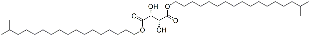 CAS 登录号：67763-17-1， 二(16-甲基十七烷基)[R(R*,R*)]-酒石酸酯