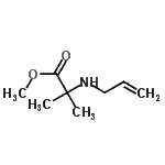 CAS#: 677703-51-4, Methyl N-allyl-2-methylalaninate