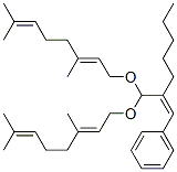 CAS#: 67785-69-7, [2-[Bis[(3,7-Dimethyl-2,6-Octadienyl)Oxy]Methyl]-1-Heptenyl]Benzene