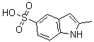 CAS 登录号：67786-12-3， 2-甲基-1H-吲哚-5-磺酸