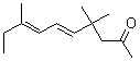 CAS 登录号：67801-41-6， 4,4,8-三甲基-5,7-癸二烯-2-酮