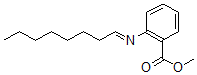 CAS#: 67801-44-9, Methyl 2-(octylideneamino)benzoate