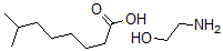 CAS#: 67801-50-7, Isononanoic Acid, Compound With 2-Aminoethanol (1:1)
