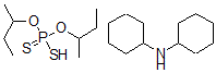 CAS#: 67815-76-3, N-Cyclohexylcyclohexanamine, Dibutan-2-Yloxy-Sulfanyl-Sulfanylidene-Phosphorane