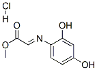 CAS 登录号:67828-39-1, (2,4-二羟基苯基)亚氨基乙酸甲酯盐酸盐