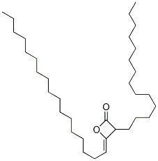 CAS 登录号:67845-94-7, 4-十七烷亚基-3-十四烷基氧杂环丁-2-酮