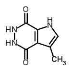 CAS#: 67855-98-5, 3-Methyl-5,6-dihydro-1H-pyrrolo[2,3-d]pyridazine-4,7-dione