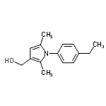 CAS 登录号：678550-05-5， [1-(4-乙基苯基)-2,5-二甲基-1H-吡咯-3-基]甲醇