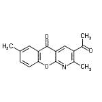 CAS#: 67867-48-5, 3-Acetyl-2,7-dimethyl-5H-chromeno[2,3-b]pyridin-5-one