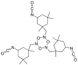 CAS#: 67873-91-0, 3,3',3''-[(1H,3H,5H)-2,4,6-Trioxo-1,3,5-Triazine-1,3,5-Triyltris(Methylene)]Tris[3,5,5-Trimethylcyclohexyl] Triisocyanate