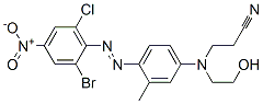 CAS#: 67874-56-0, 3-[[4-[(2-Bromo-6-Chloro-4-Nitrophenyl)Azo]-3-Methylphenyl](2-Hydroxyethyl)Amino]Propanenitrile