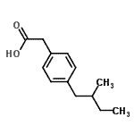 CAS#: 67878-54-0, [4-(2-Methylbutyl)phenyl]acetic acid