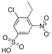 CAS 登录号：67892-45-9， 3-氯-4-乙基-5-硝基苯磺酸