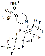 CAS#: 67939-98-4, Diammonium 2-[Ethyl[(Pentadecafluoroheptyl)Sulphonyl]Amino]Ethyl Phosphate
