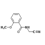 CAS 登录号：679412-56-7， N-(氰基甲基)-2-甲氧基苯甲酰胺