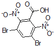 CAS 登录号：67973-19-7， 3,5-二溴-2,6-二硝基-苯甲酸