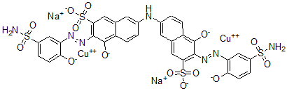 CAS 登录号：6798-03-4， 直接紫 66