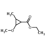 CAS 登录号：679816-73-0， 乙基2-甲氧基-3-甲基环丙烷羧酸酯