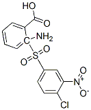 CAS 登录号：68003-38-3， 2-[(4-氯-3-硝基苯基)磺酰基]邻氨基苯甲酸