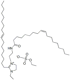 CAS#: 68016-01-3, (Z,)-1-Ethyl-2-(8-Heptadecenyl)-4,5-Dihydro-3-[2-[(1-Oxo-9-Octadecenyl)Amino]Ethyl]-1H-Imidazolium Ethyl Sulphate