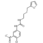 CAS#: 680211-92-1, 1-(4-Chloro-3-nitrophenyl)-3-{2-[(2-furylmethyl)sulfanyl]ethyl}urea