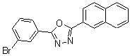 CAS 登录号：68047-41-6， 2-(3-溴苯基)-5-(2-萘基)-1,3,4-恶二唑