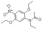 CAS 登录号:68052-12-0, N-(2,5-二乙氧基-4-硝基苯基)-N-乙基-乙酰胺