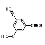 CAS#: 680988-07-2, 2,6-Diethynyl-4-methoxypyridine