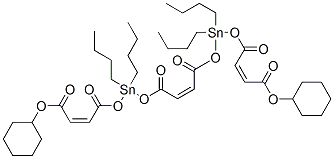 CAS#: 68109-86-4, Dicyclohexyl (Z,Z,Z)-6,6,13,13-tetrabutyl-4,8,11,15-tetraoxo-5,7,12,14-tetraoxa-6,13-distannoctadeca-2,9,16-trienedioate