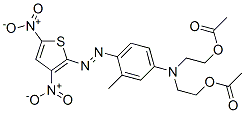 CAS#: 68110-29-2, 2,2'-[[4-[(3,5-Dinitro-2-Thienyl)Azo]-3-Methylphenyl]Imino]Bisethyl Diacetate