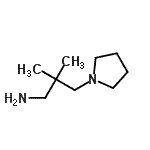 CAS#: 681247-27-8, 2,2-Dimethyl-3-(1-pyrrolidinyl)-1-propanamine