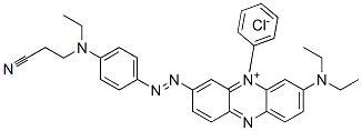 CAS#: 68134-34-9, 3-[[4-[(2-Cyanoethyl)Ethylamino]Phenyl]Azo]-7-(Diethylamino)-5-Phenylphenazinium Chloride