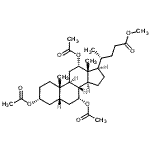 CAS#: 6818-44-6, Methyl (3alpha,5beta,7alpha,12alpha)-3,7,12-Triacetoxycholan-24-Oate