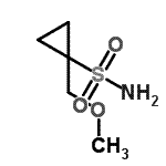 CAS#: 681808-28-6, 1-(methoxymethyl)cyclopropane-1-sulfonamide