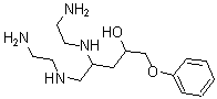 CAS 登录号：68187-28-0， 4,5-二(2-氨基乙基氨基)-1-(苯氧基)戊烷-2-醇