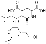 CAS#: 68187-29-1, N-Cocoyl-L-glutamic acid, mono(triethanolamine) salt