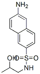 CAS 登录号:68189-29-7, 6-氨基-N-(2-羟基丙基)萘-2-磺酰胺