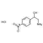 CAS#: 68215-44-1, 2-amino-1-(4-nitrophenyl)ethanol hydrochloride