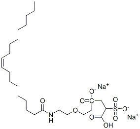 CAS#: 68227-80-5, Disodium (Z)-4-[2-[2-[(1-Oxooctadec-9-Enyl)Amino]Ethoxy]Ethyl] 2-Sulphonatosuccinate