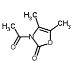 CAS#: 68235-28-9, 3-Acetyl-4,5-dimethyl-1,3-oxazol-2(3H)-one