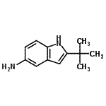 CAS#: 682357-49-9, 2-(2-Methyl-2-propanyl)-1H-indol-5-amine