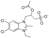 CAS#: 68239-66-7, 1-[2-(Acetoxy)-3-Sulphonatopropyl]-5,6-Dichloro-3-Ethyl-2-Methyl-1H-Benzimidazolium