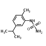 CAS#: 6825-29-2, N-(5-Isopropyl-2-Methylphenyl)Sulfuric Diamide