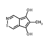 CAS#: 68252-56-2, 6-Methylcyclopenta[d][1,2]thiazine-5,7-diol